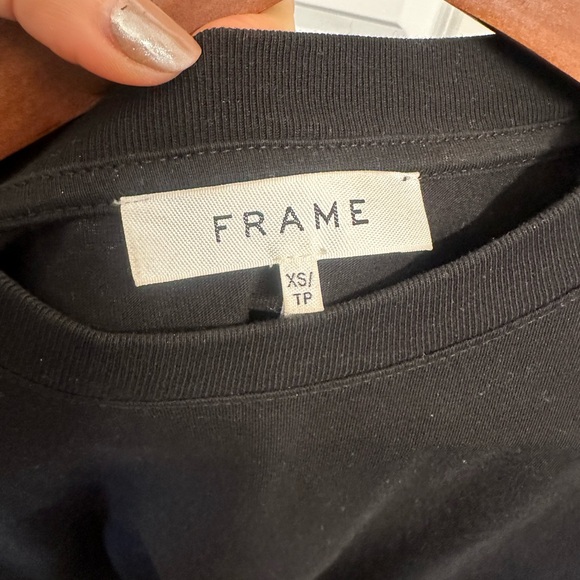 Frame black T shirt Size: XS - Picture 3 of 5